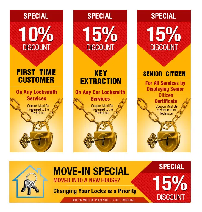 Seattle Pro Locksmith Seattle, WA 206-408-8178 - coupon-1-set-four